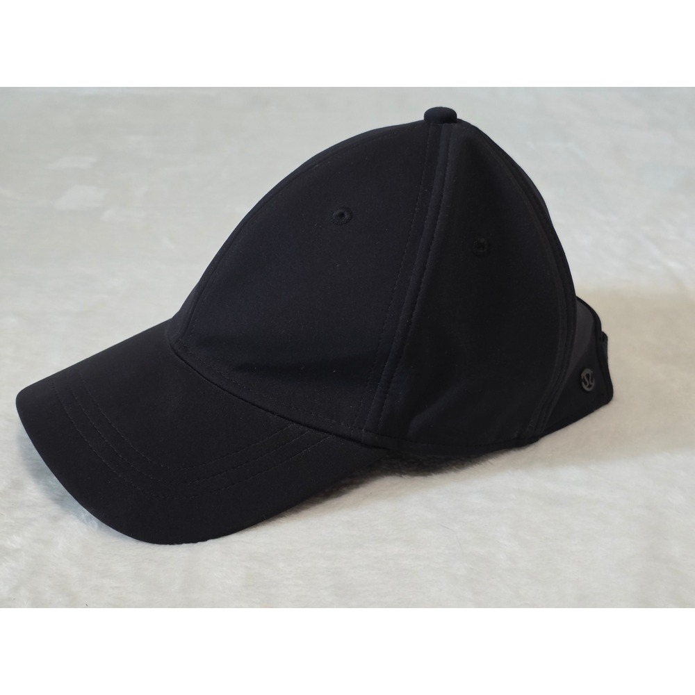 Lululemon Baller Hat Black Adjustable Running Training Baseball Cap S/M
